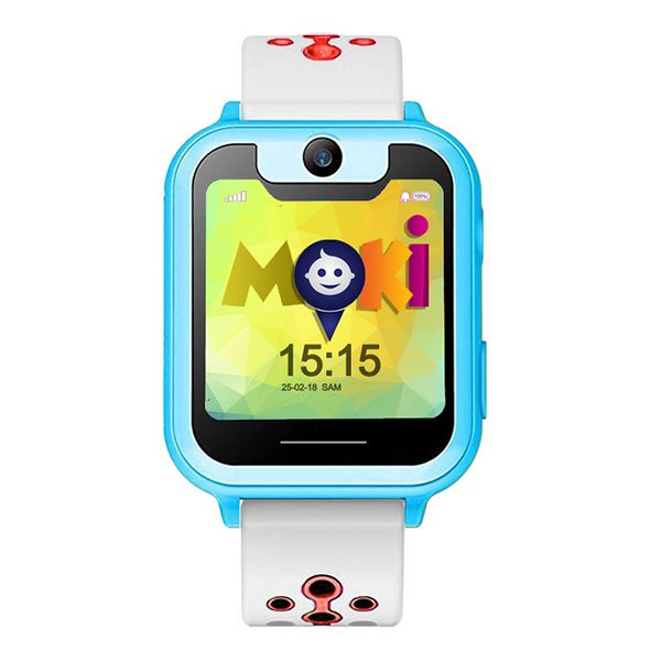 Montre Smart-Watch type Apple Watch Bleu pour Enfant avec localisation GPS avec contrôle parental.