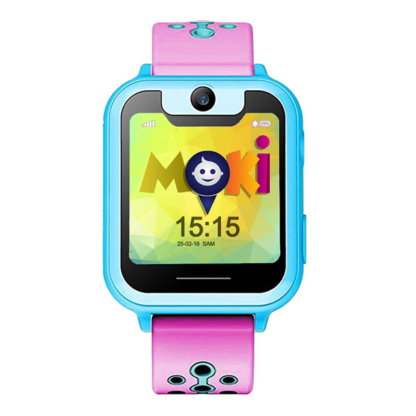 Montre Smart-Watch type Apple Watch Bleu pour Enfant avec localisation GPS avec contrôle parental.